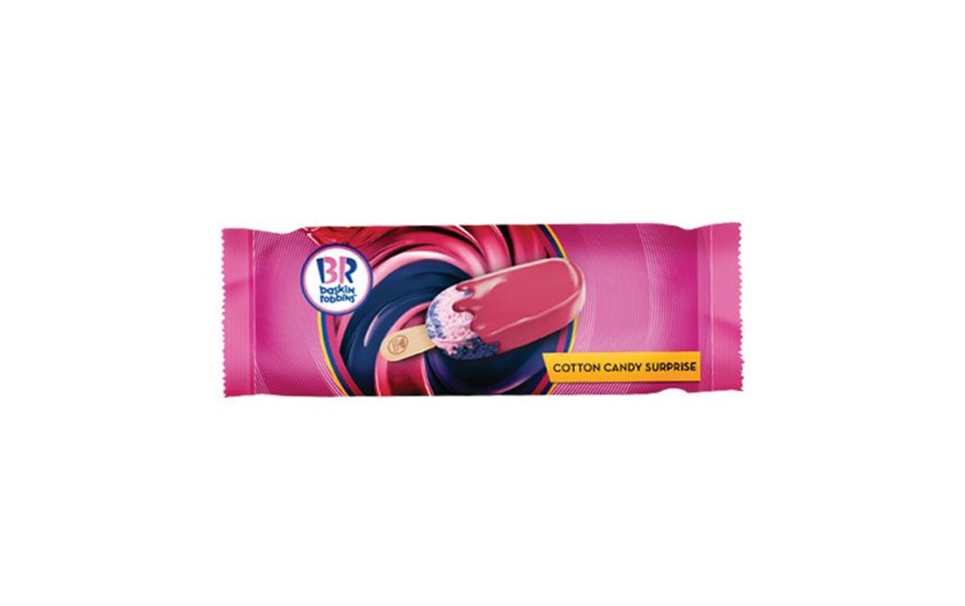 Baskin Robbins Cotton Candy Surprise    Plastic Wrap  65 millilitre
